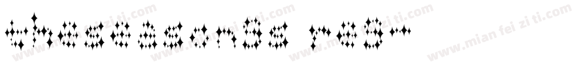 theseasongs reg字体转换